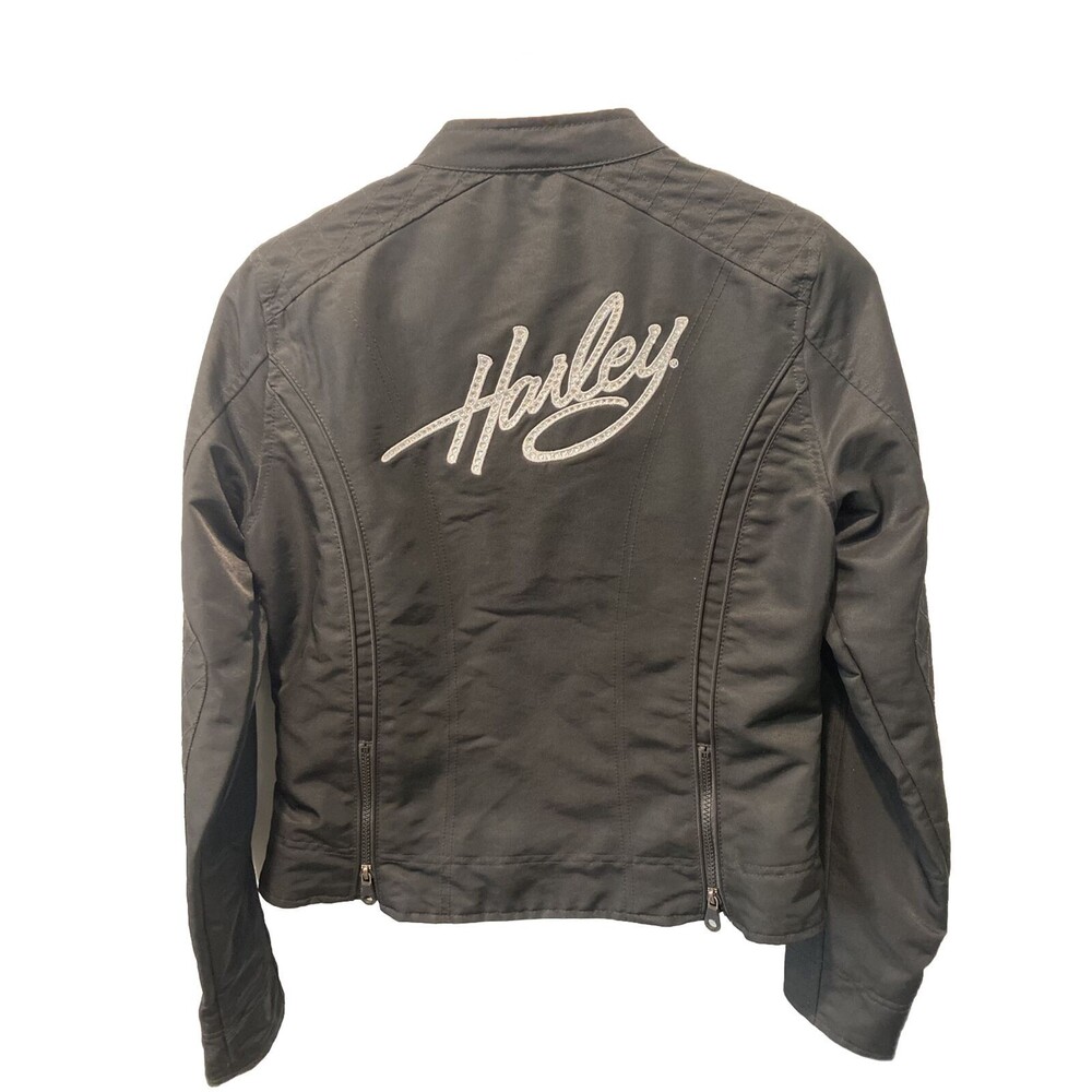 HARLEY DAVIDSON WOMEN WATER‎ RESISTANT Motorcycle JACKET Size Small